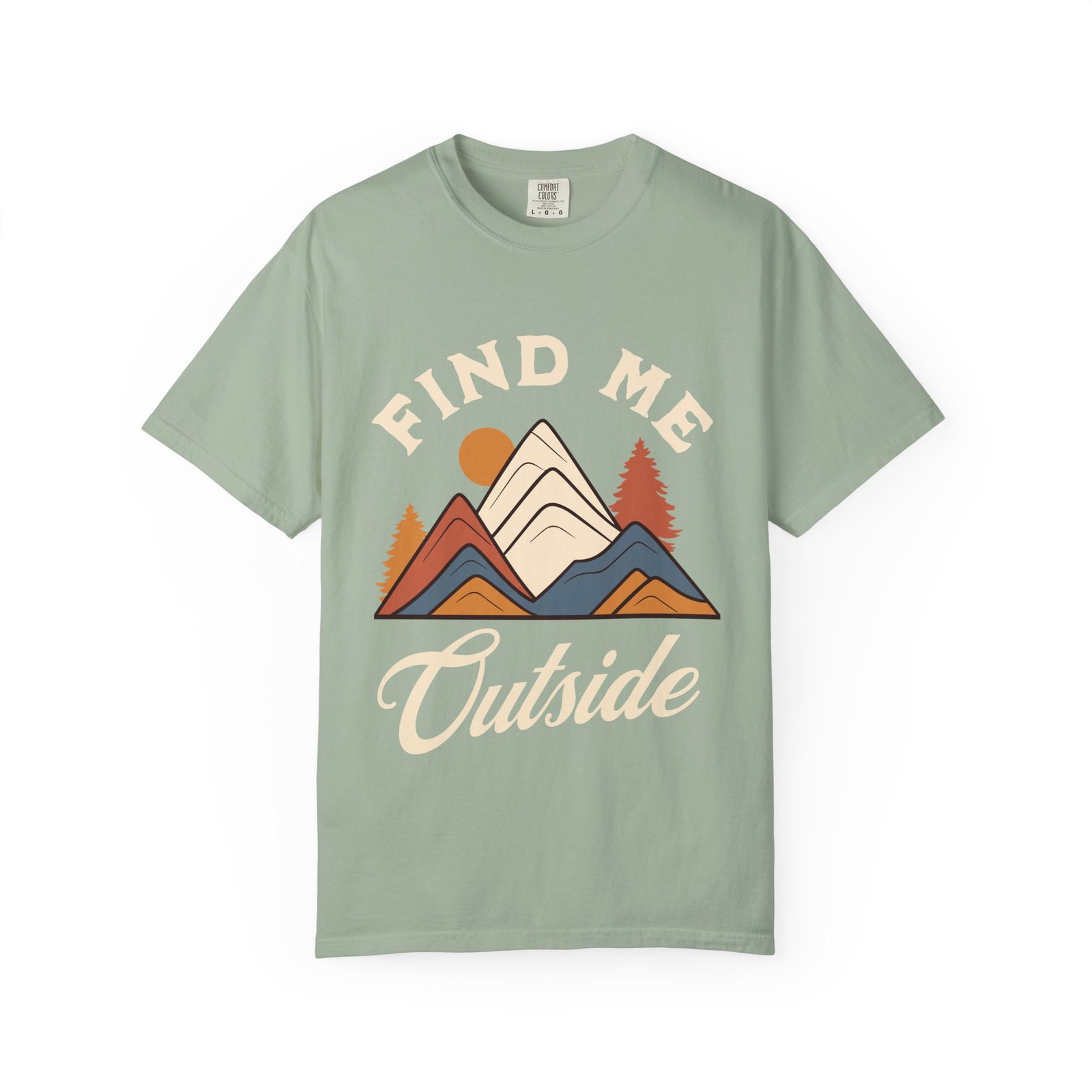 Find Me Outside Hiking T-Shirt - Image 5