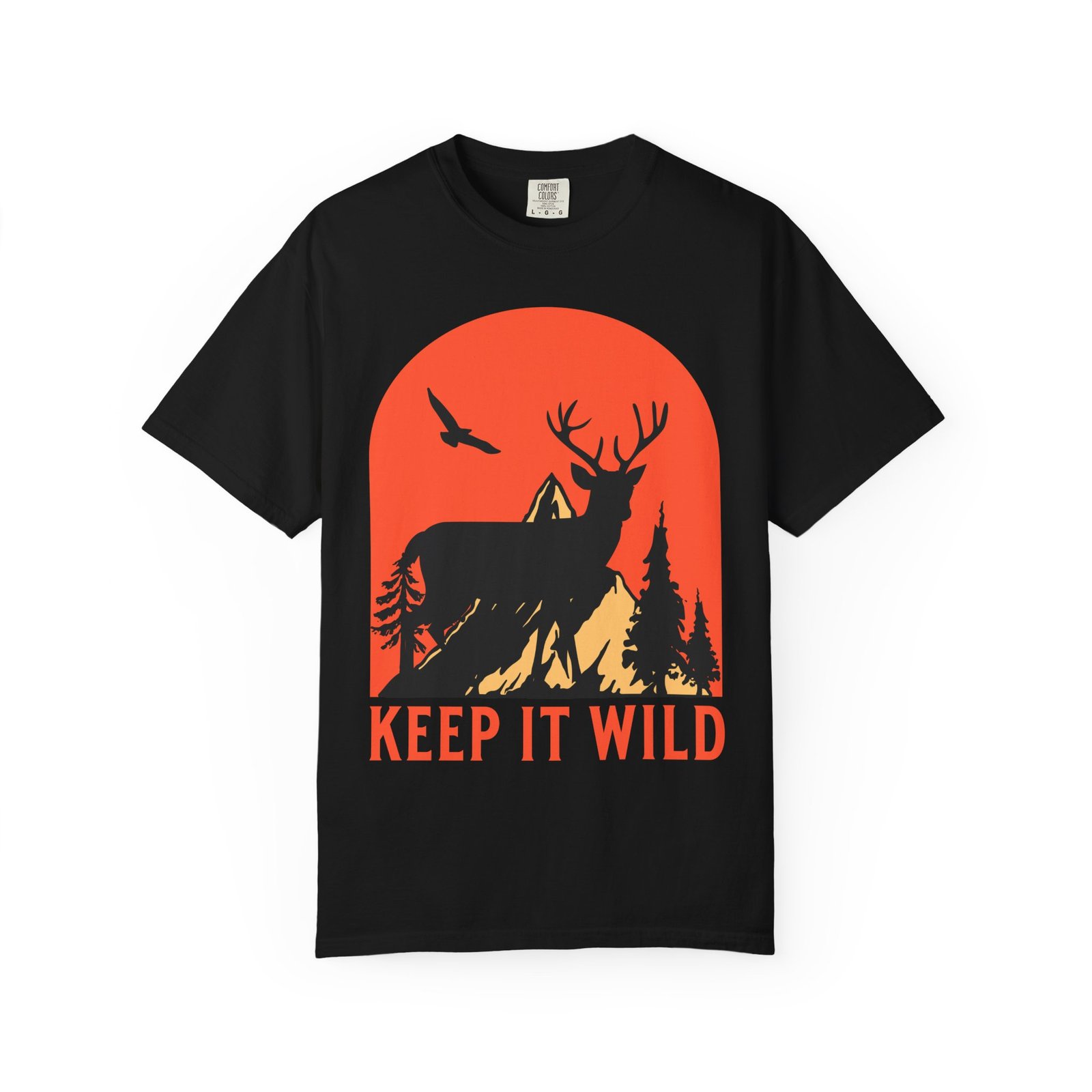 Keep It Wild Deer Outdoor Adventure Graphic