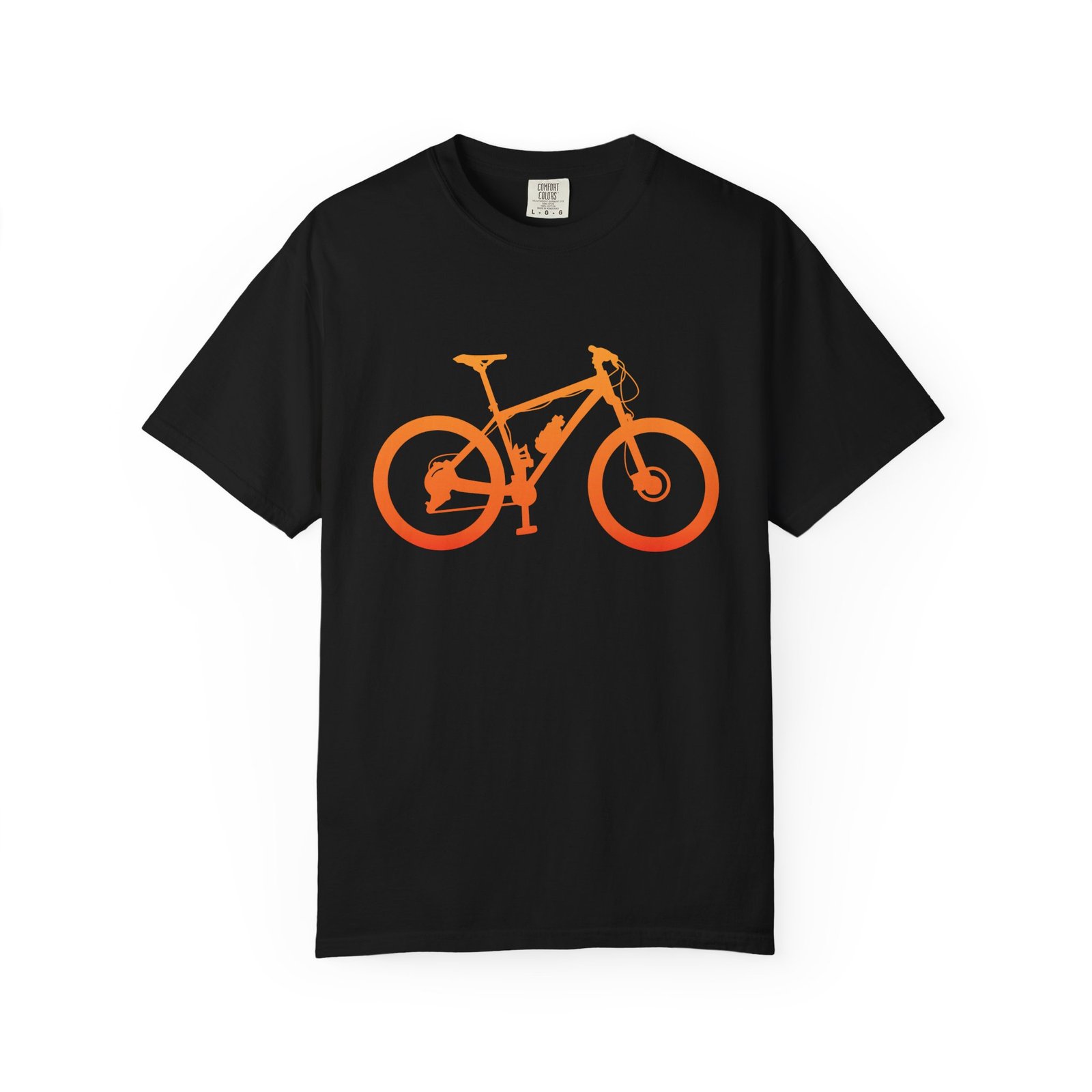 Minimalist Mountain Bike Graphic T-Shirt
