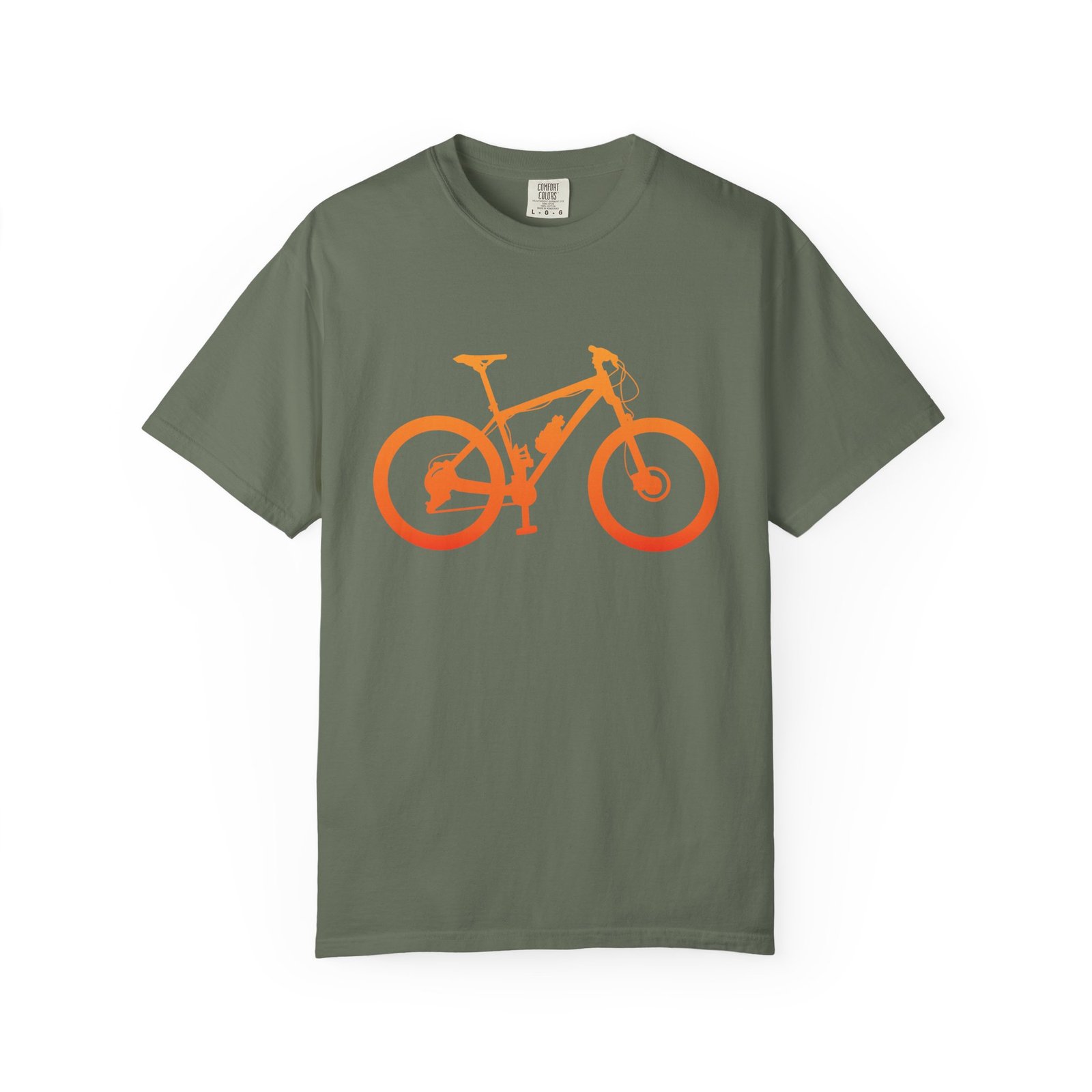 Minimalist Mountain Bike Graphic T-Shirt - Image 3