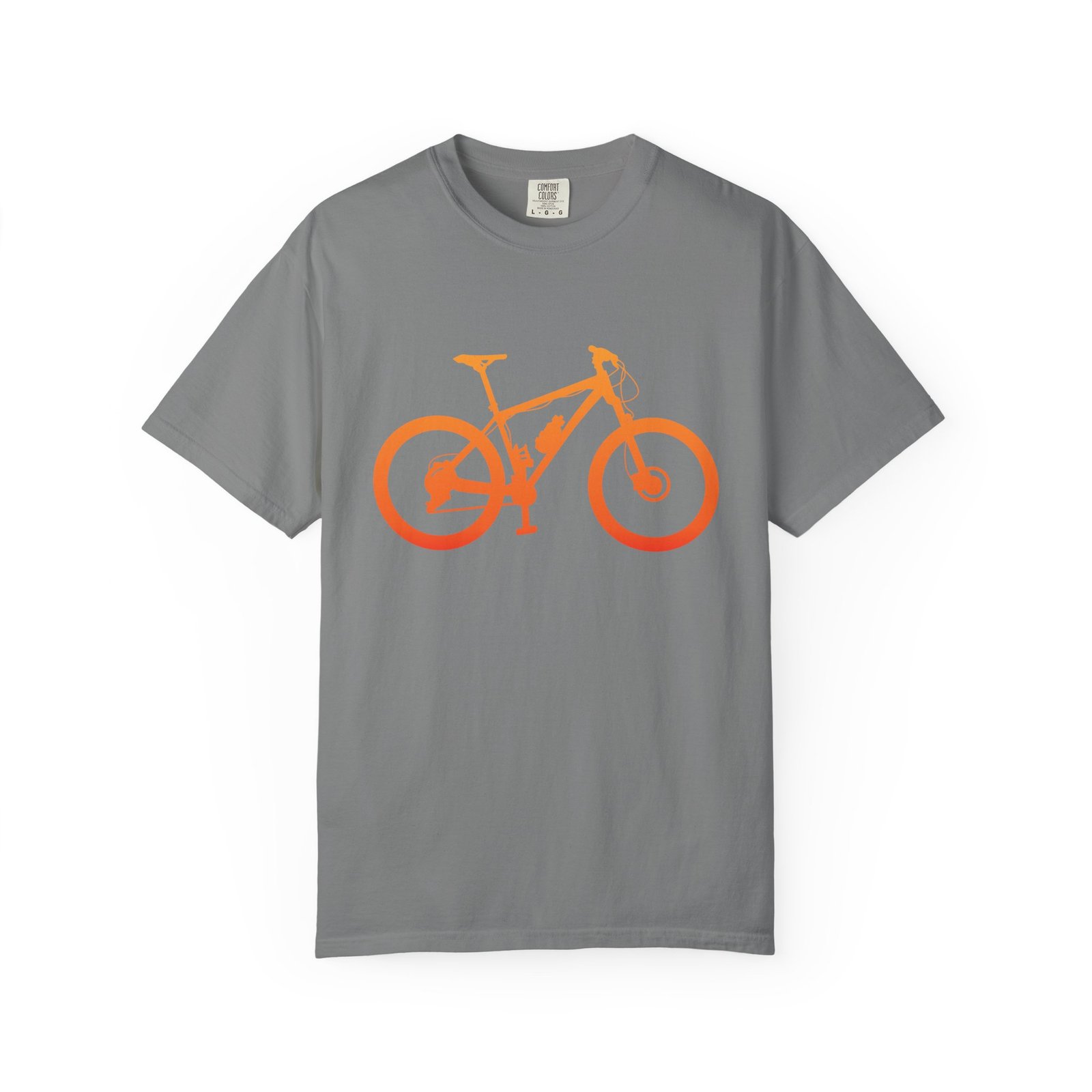 Minimalist Mountain Bike Graphic T-Shirt - Image 6