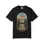 Find Your Peace Hiking Nature Graphic T-Shirt