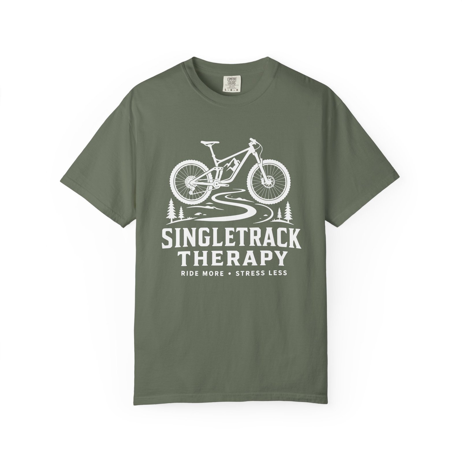 Singletrack Therapy Mountain Bike Graphic T-Shirt