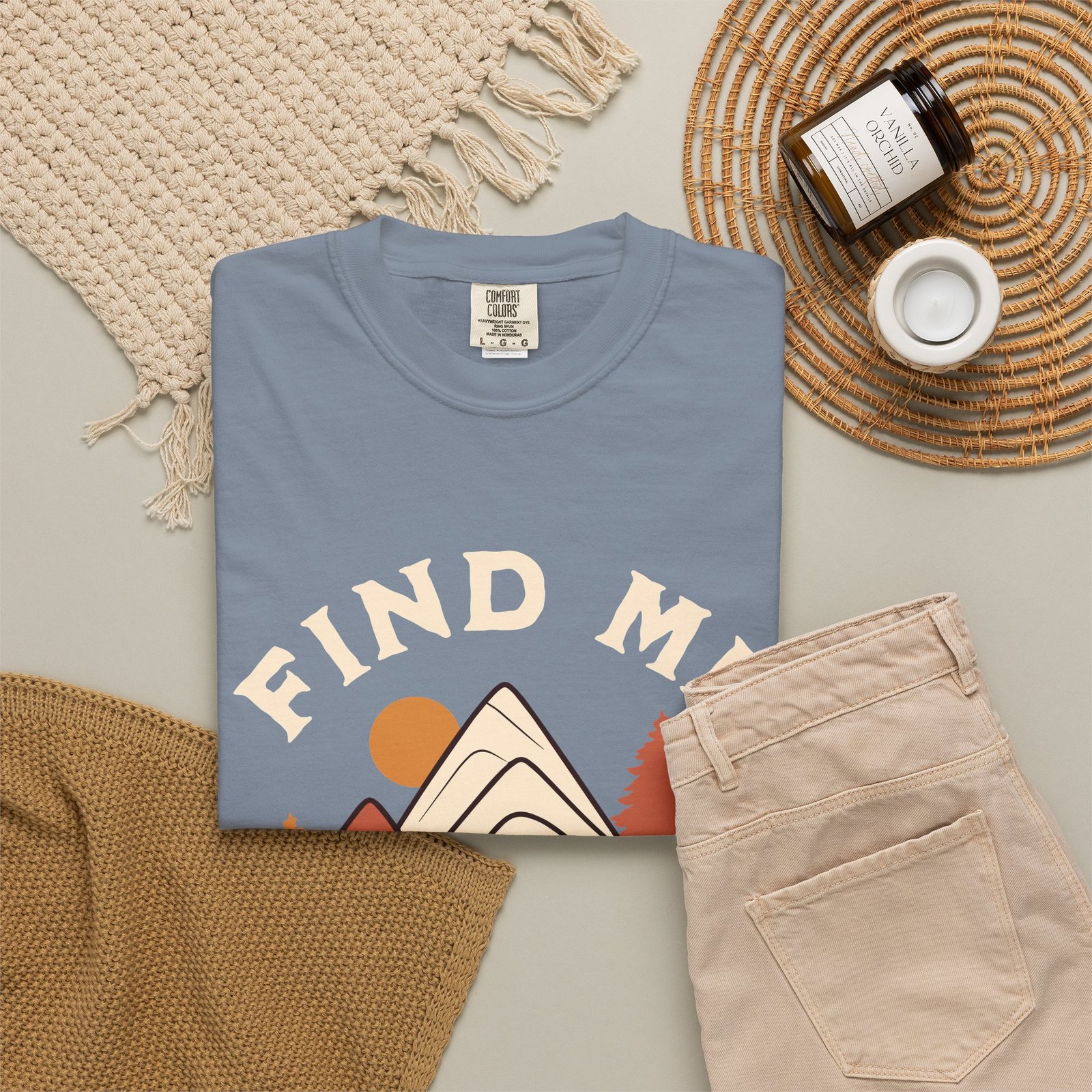 Find Me Outside Hiking T-Shirt - Image 7