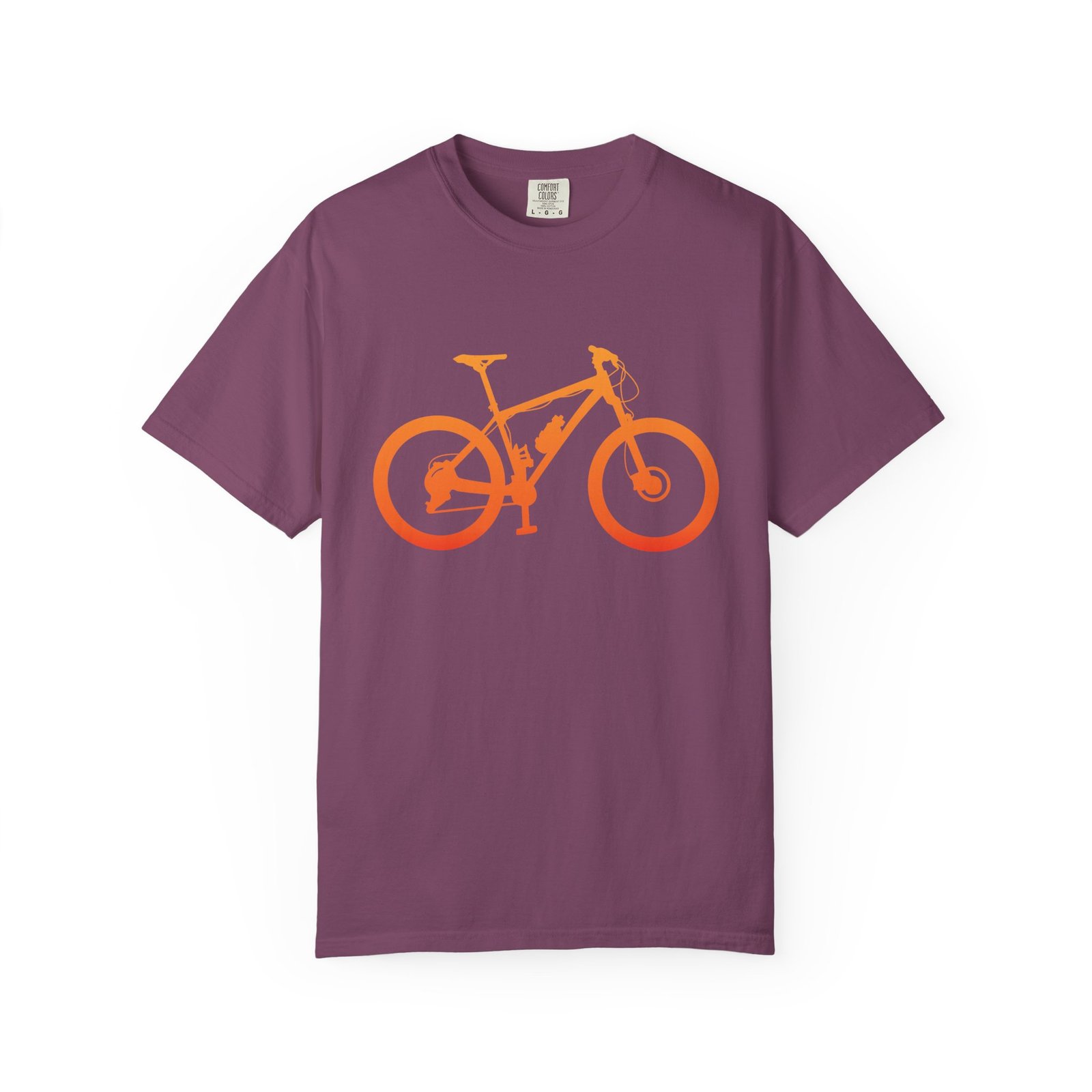 Minimalist Mountain Bike Graphic T-Shirt - Image 5