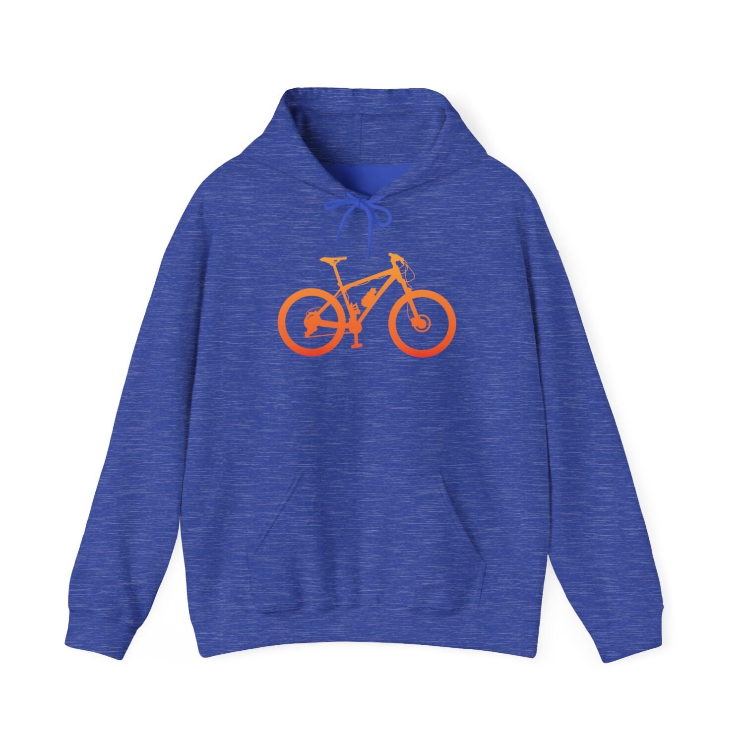 Mountain Bike Hoodie — Orange Gradient Bike Graphic for Cyclists & Outdoor Enthusiasts - Image 37