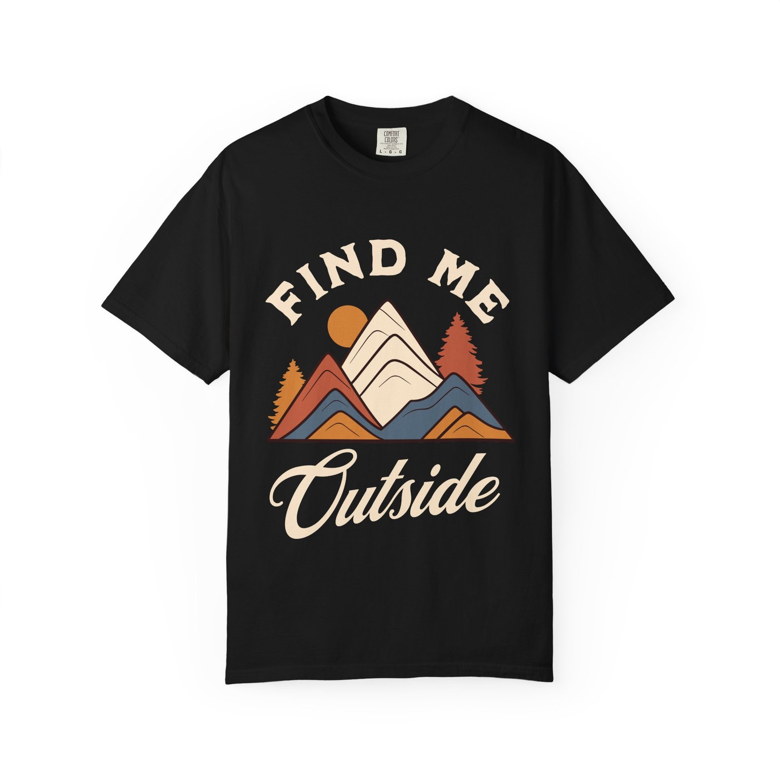 Find Me Outside Hiking T-Shirt - Image 3