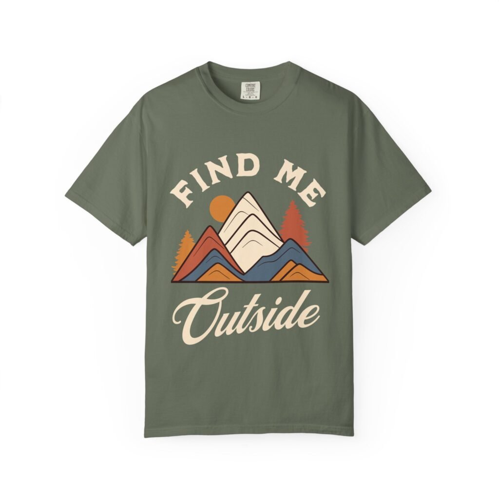 Find Me Outside Hiking T-Shirt