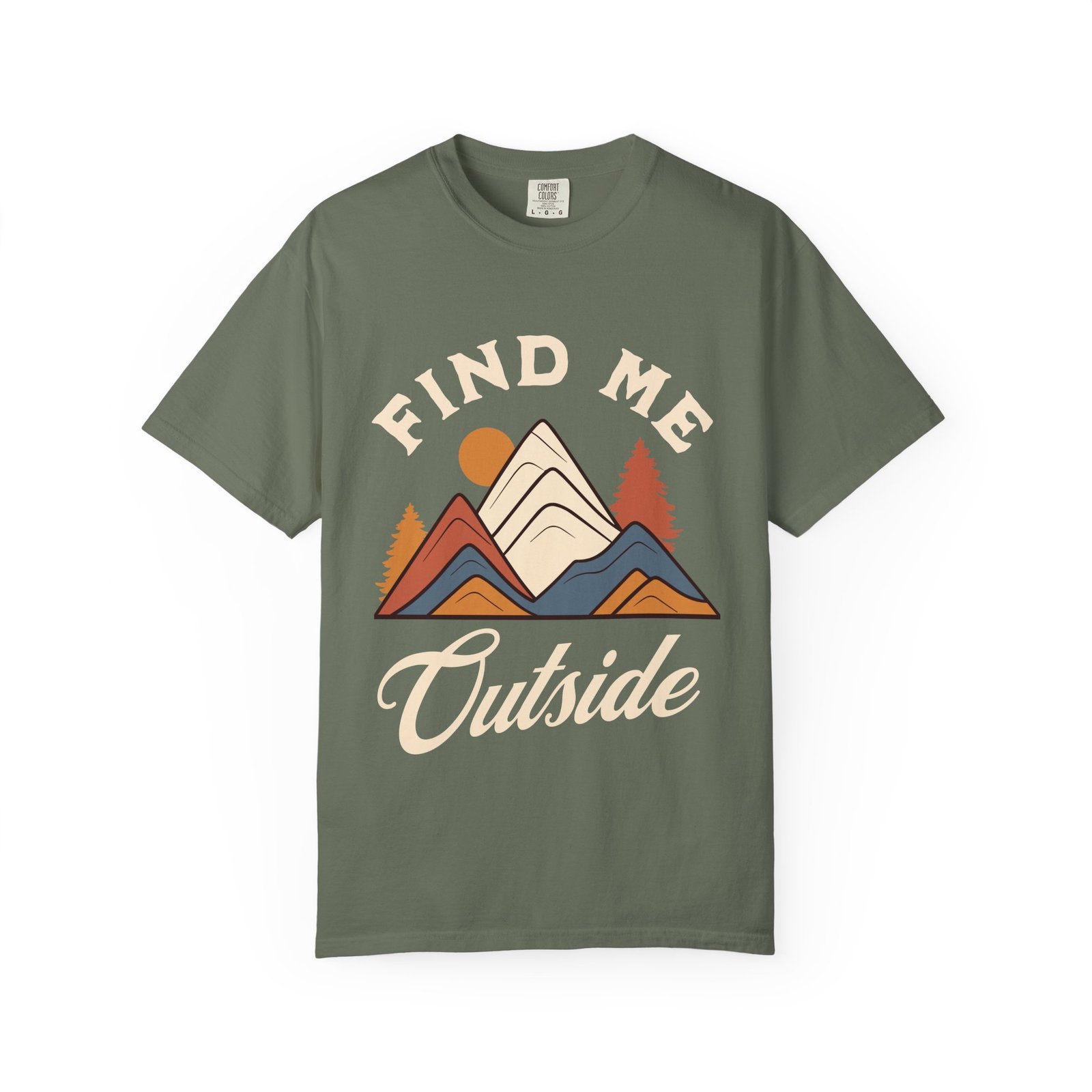 Find Me Outside Hiking T-Shirt