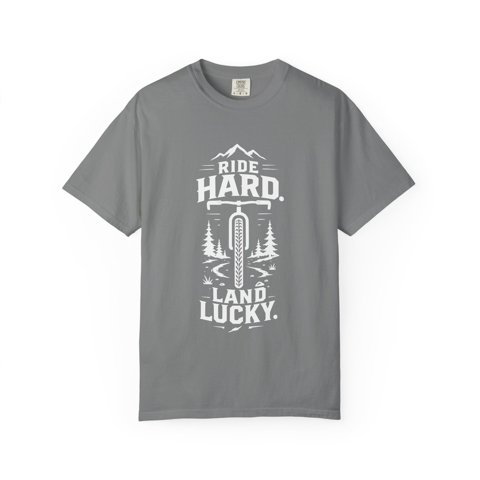 Ride Hard Mountain Bike T-Shirt - Image 5