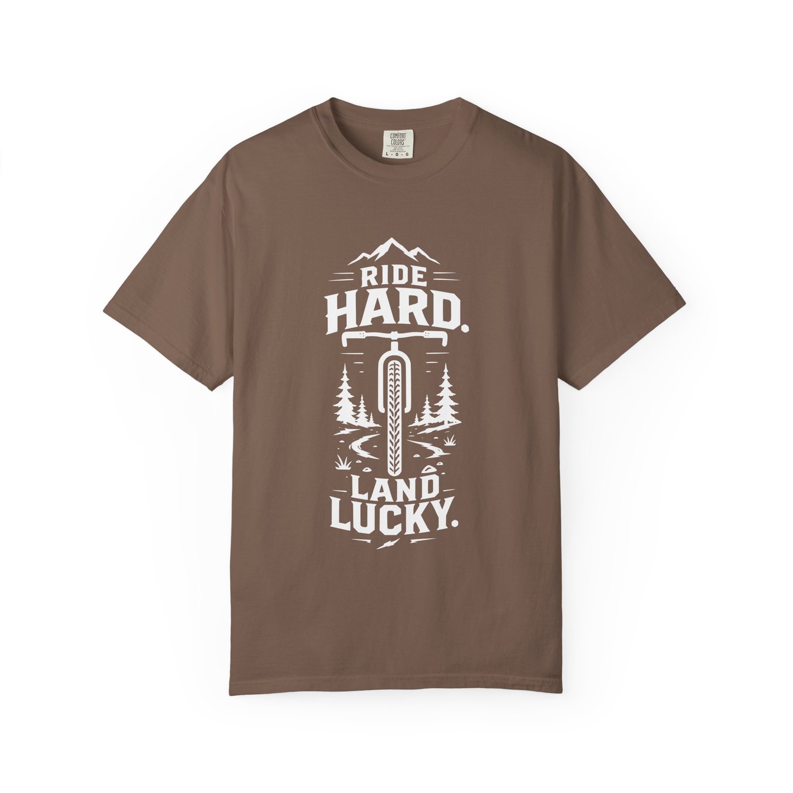 Ride Hard Mountain Bike T-Shirt - Image 4