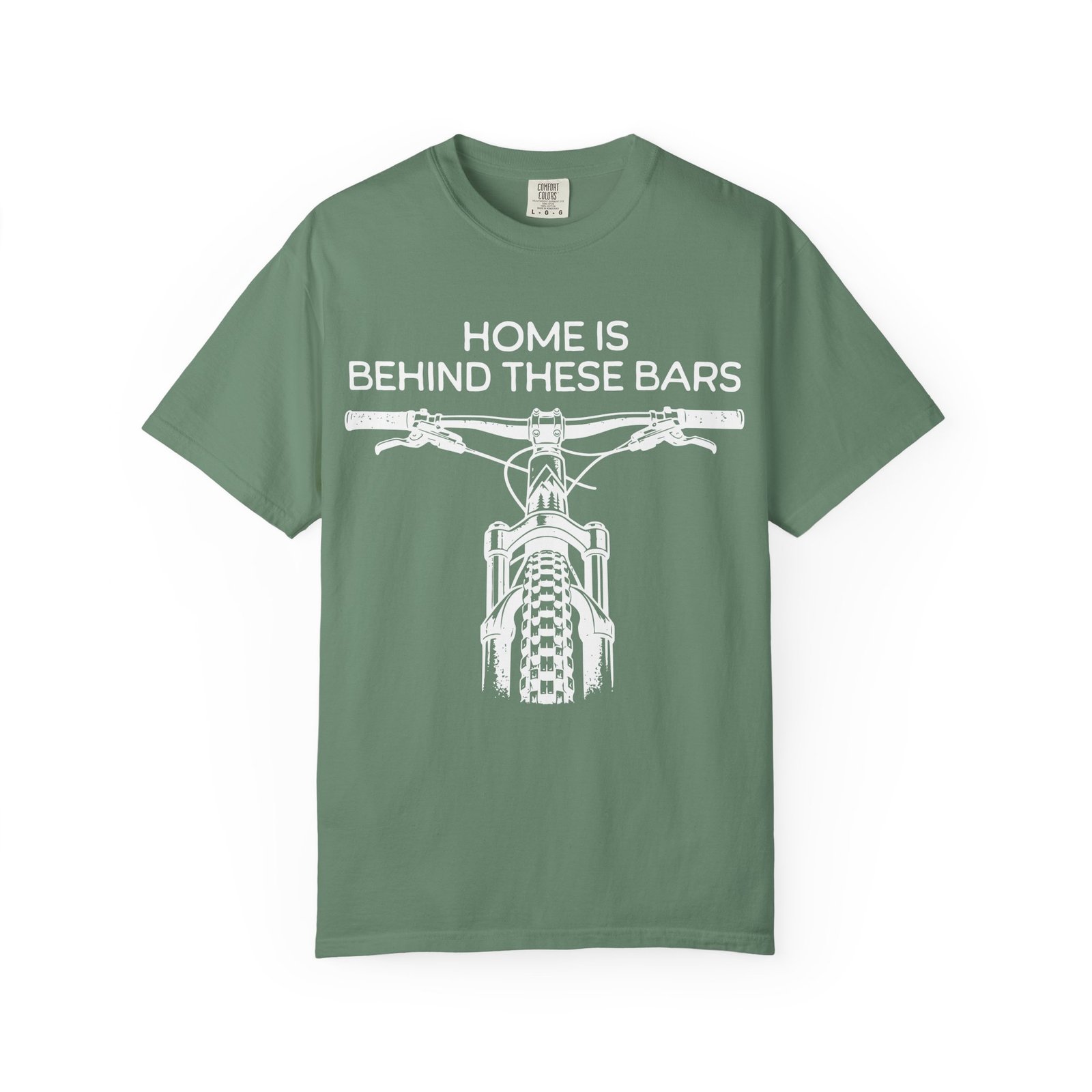 Home Is Behind These Bars Mountain Bike T-Shirt - Image 8