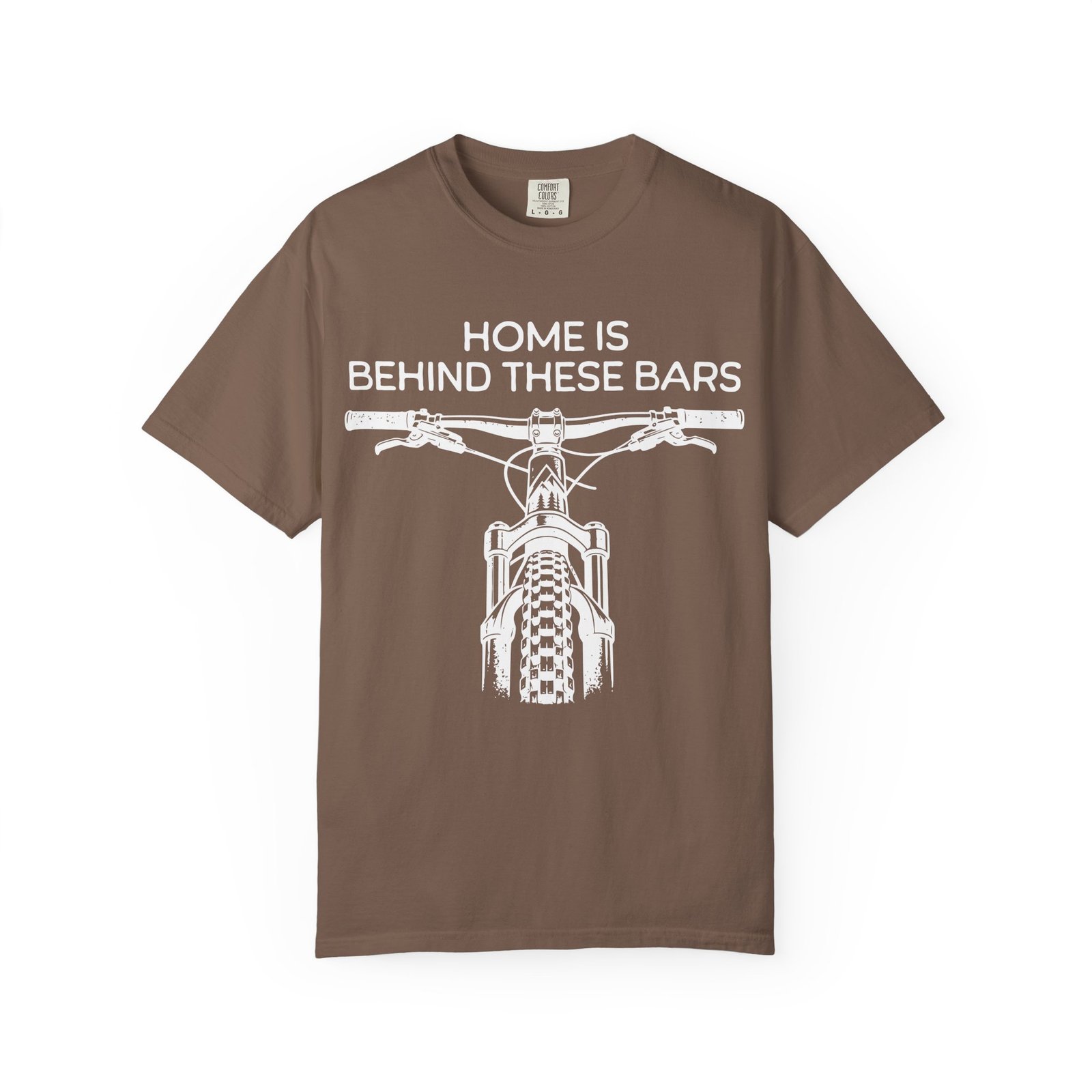 Home Is Behind These Bars Mountain Bike T-Shirt - Image 4