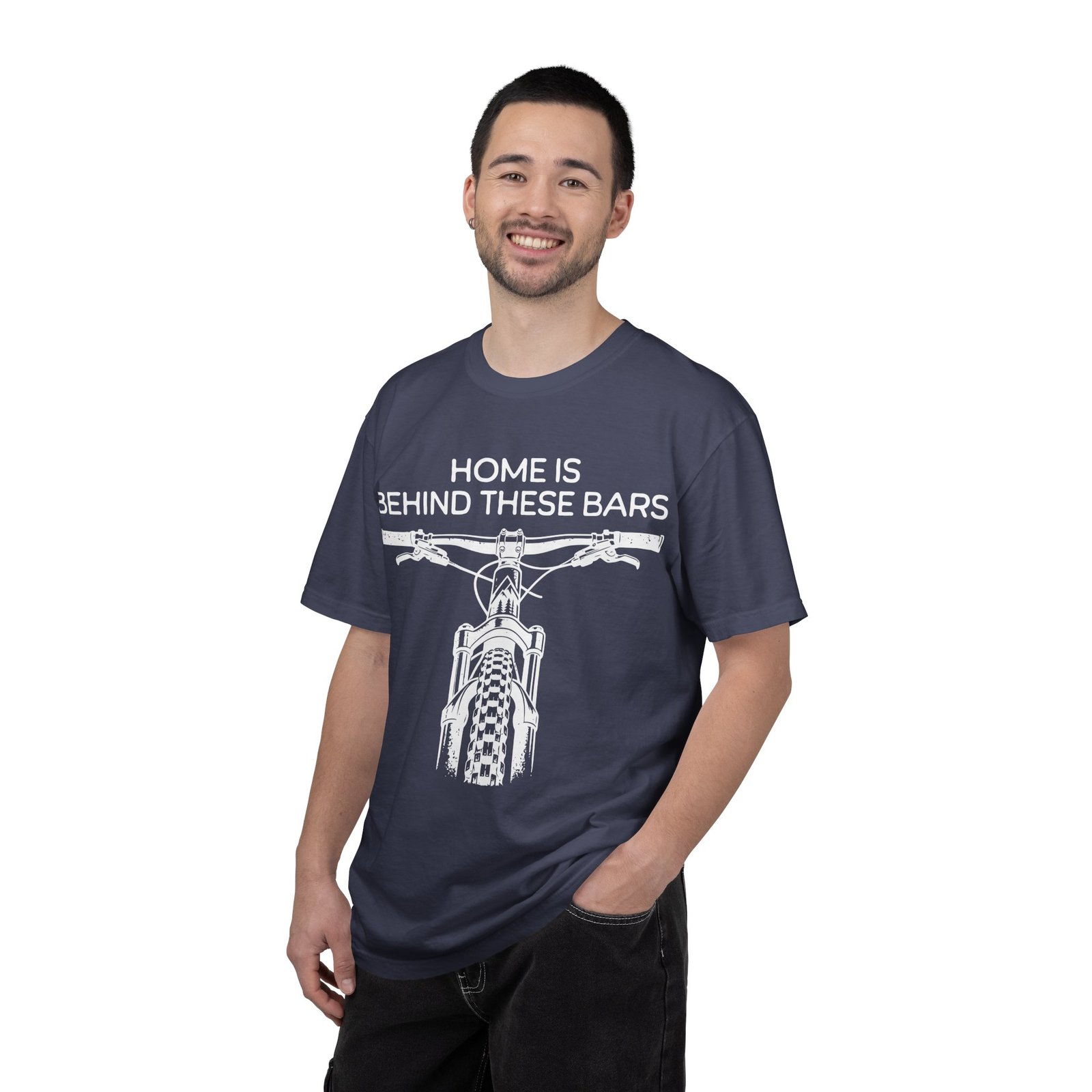 Home Is Behind These Bars Mountain Bike T-Shirt - Image 9