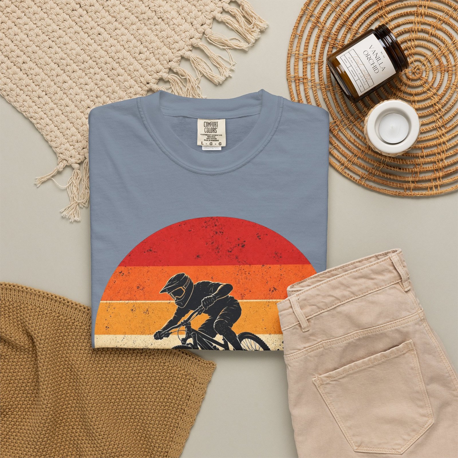 Brake Less Ride More Mountain Bike T-Shirt - Image 7
