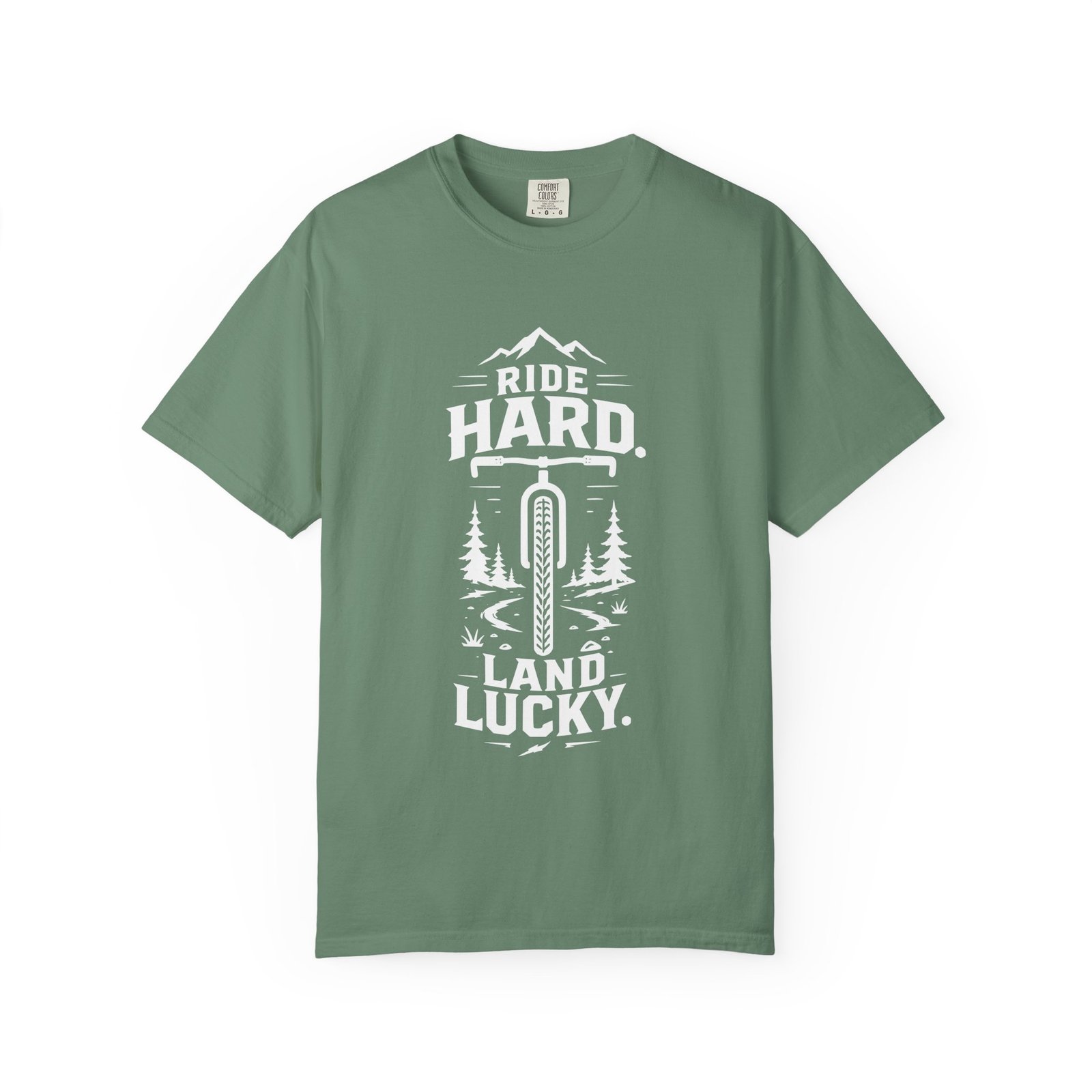 Ride Hard Mountain Bike T-Shirt - Image 8